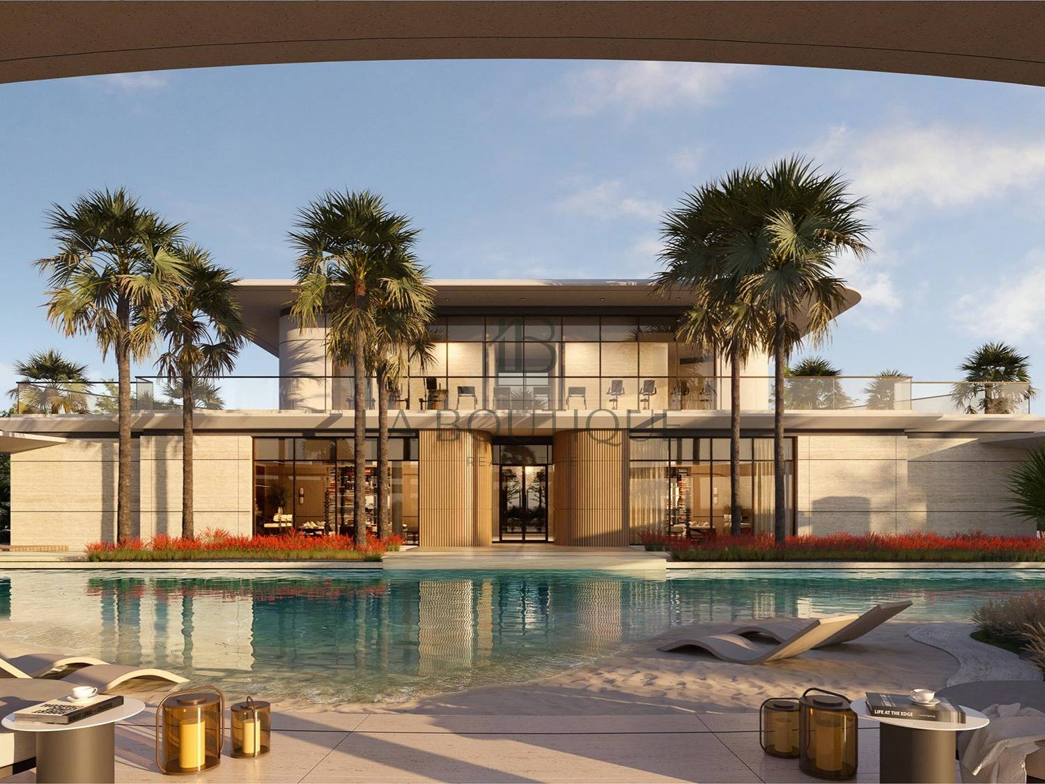 Branded Villa I Lagoon View | Luxury Interior