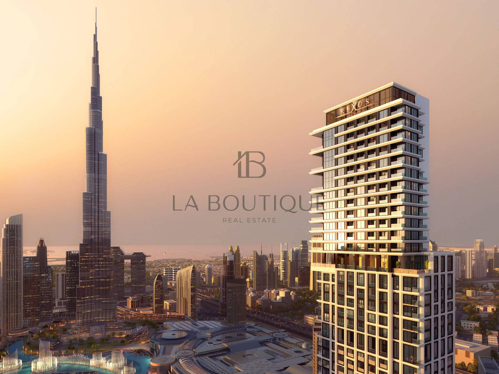 Burj Khalifa View | High Floor | Branded Residence